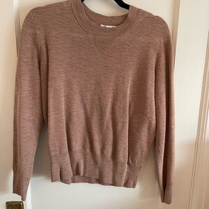 Madewell Warm Tan Knit Sweater